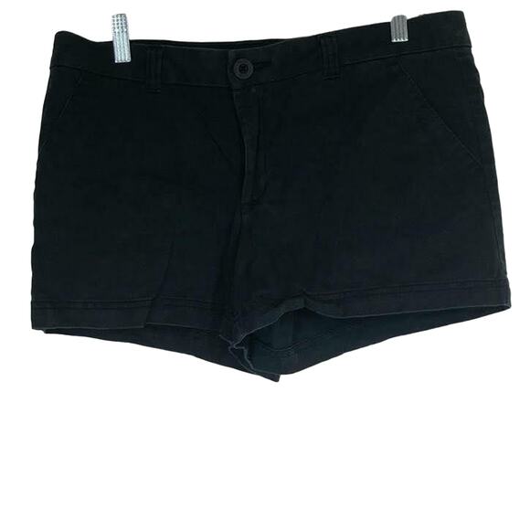 BCG Black Chino Shorts Women’s Size 10 - Picture 1 of 8
